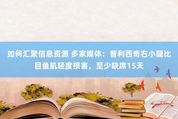 如何汇聚信息资源 多家媒体：普利西奇右小腿比目鱼肌轻度损害，至少缺席15天